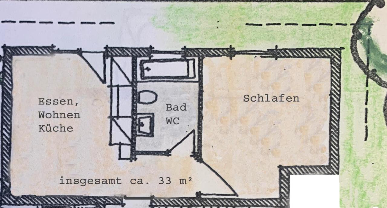 Einladendes Appartement Im Gruenen Fuer 2 Personen Ostrach Exterior photo